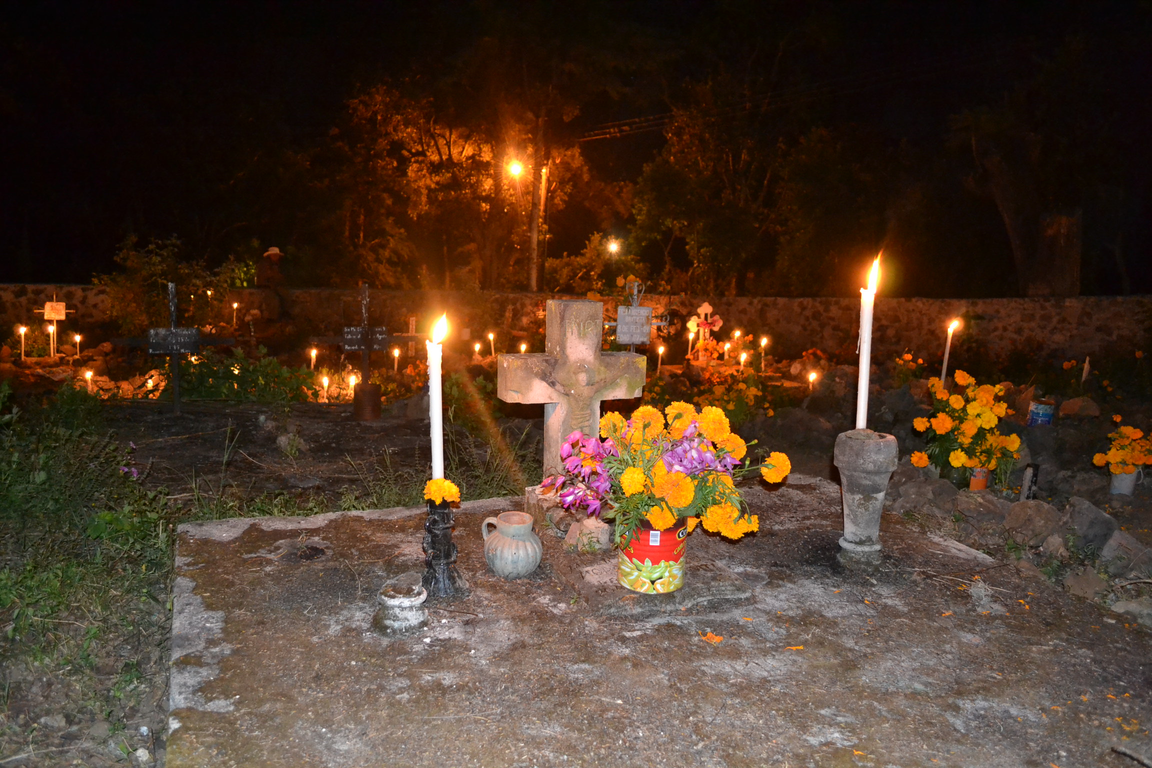 Isla de Yunuen en dia de muertos