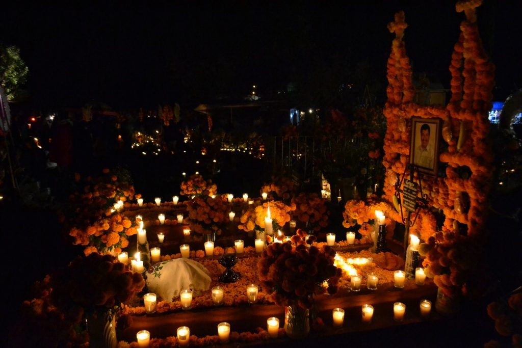 Dia de muertos en la zona lacustre de patzcuaro