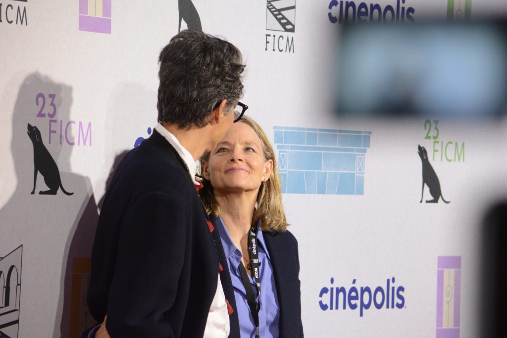 Jodie Foster brilla en el Festival de Cine de Morelia