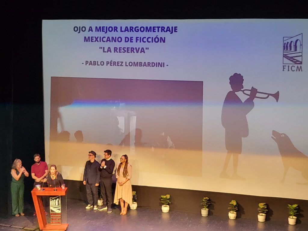 premiación festival de cine de Morelia 