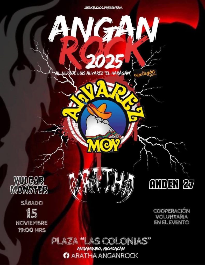 Festival AnganRock en Angangueo 