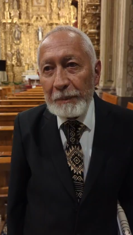 Organista  de Guatemala Raúl Padilla en el Festival Internacional de Organo de Morelia