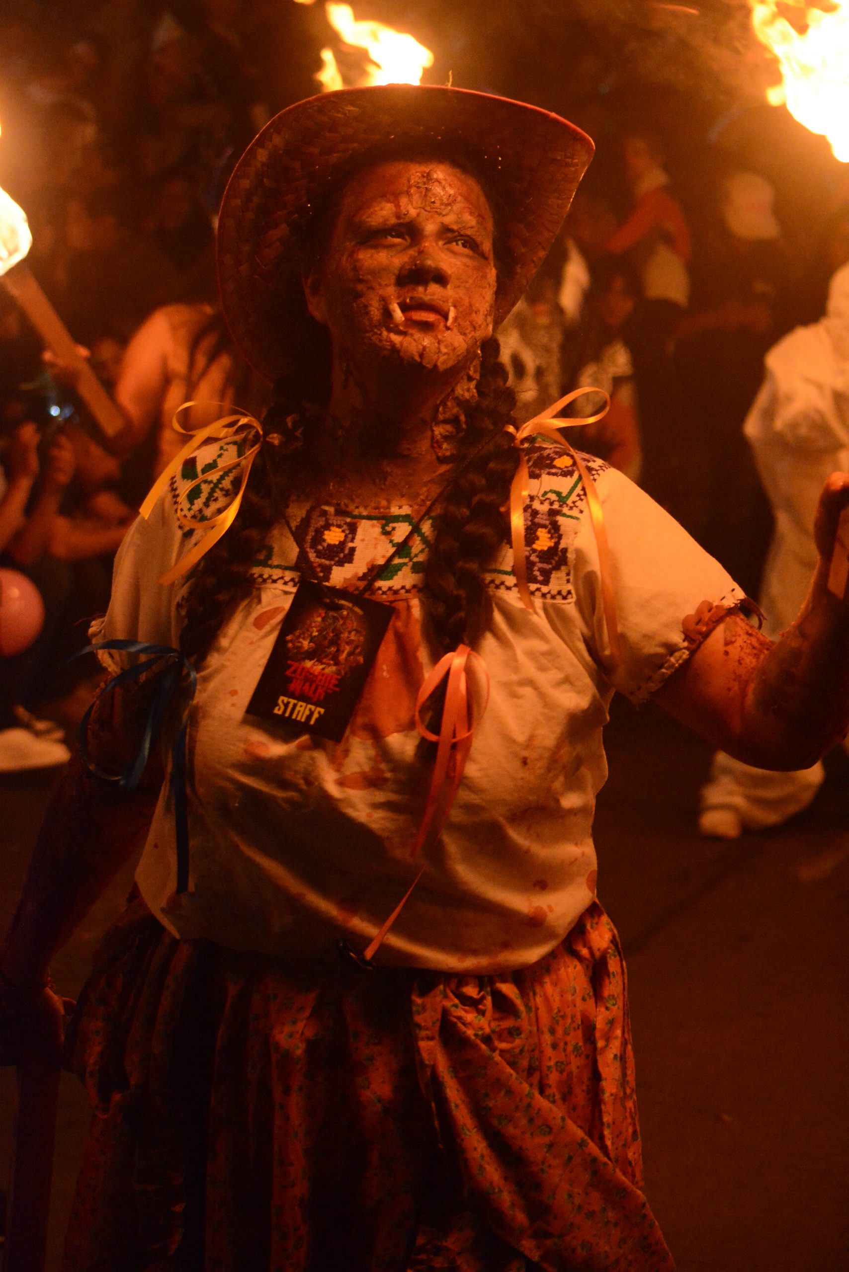 recorrido zombie walk morelia edición 2025